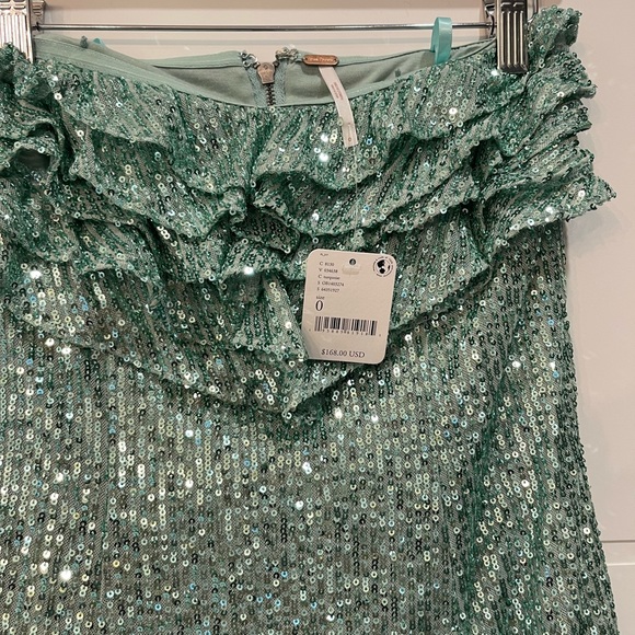 FREE PEOPLE FRIDA RUFFLE DRESS BNWT - Picture 2 of 5